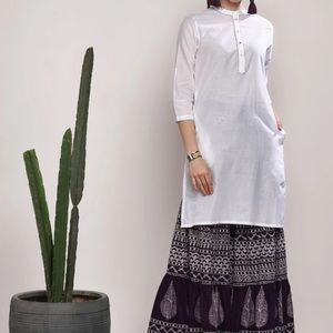 Kurta with garara pants